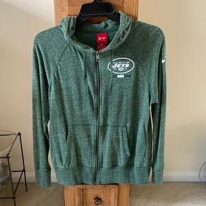 Nike Jets zip up hoodie with pockets